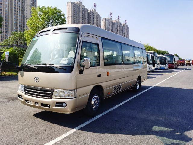 Drive Tangan Kiri Bekas Coaster Bus Jepang Mini Bus Merek Toyota 29seats 2TR