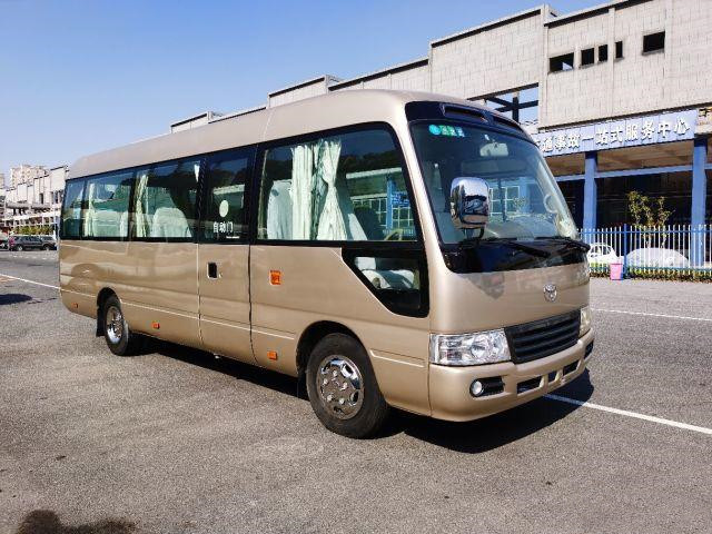 Drive Tangan Kiri Bekas Coaster Bus Jepang Mini Bus Merek Toyota 29seats 2TR