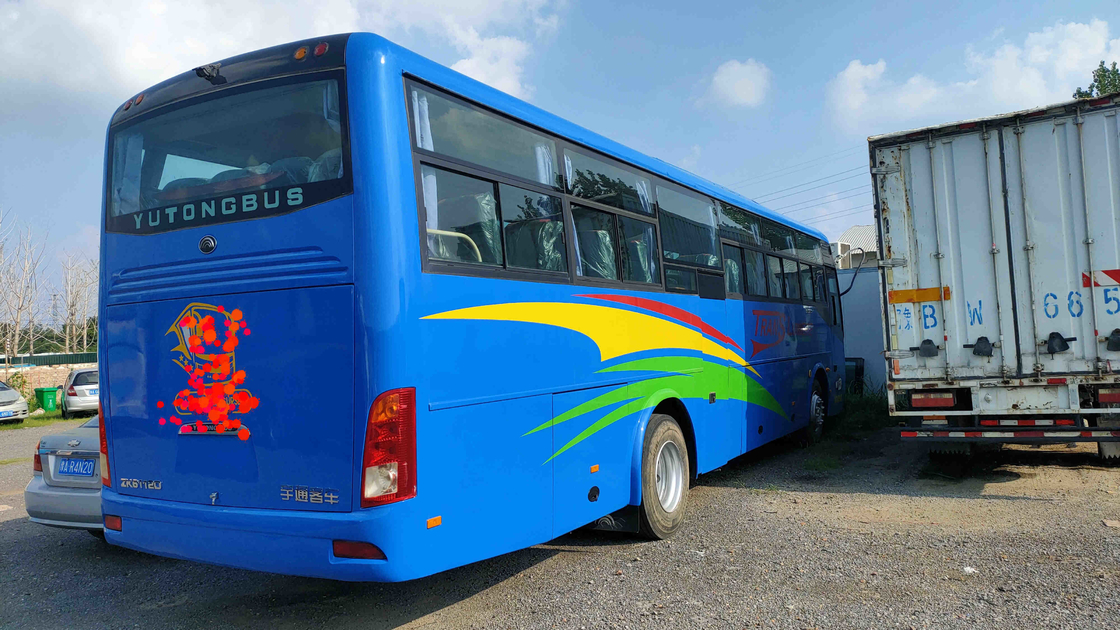 Bus Mesin Depan Merek Yutong Drive Tangan Kanan 53 kursi Sistem WIFI Kondisi ZK6112D