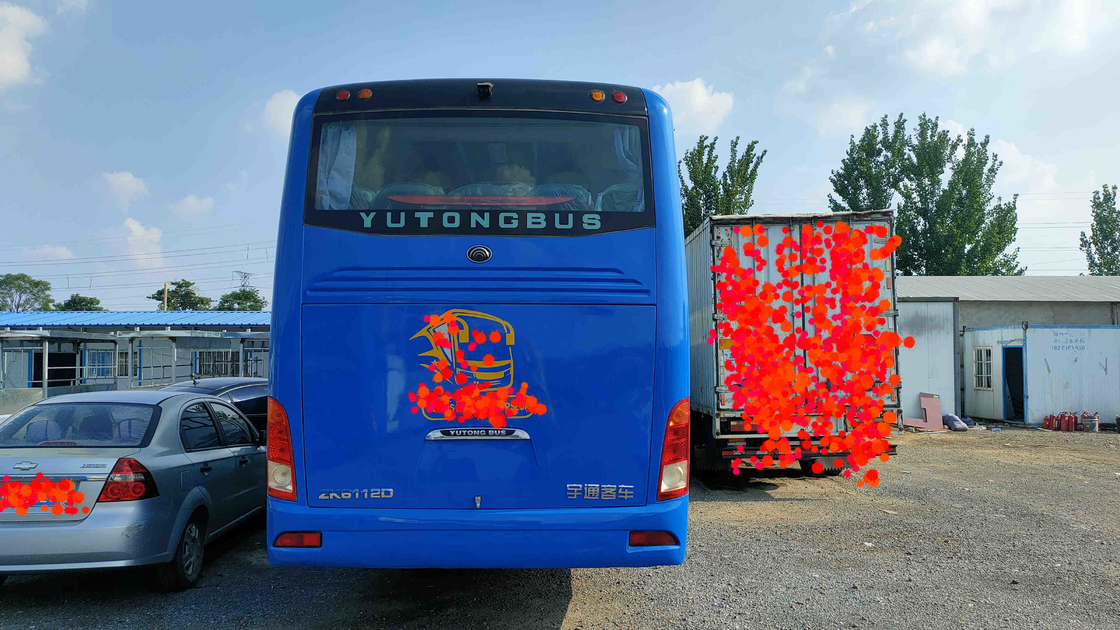 Bus Mesin Depan Merek Yutong Drive Tangan Kanan 53 kursi Sistem WIFI Kondisi ZK6112D