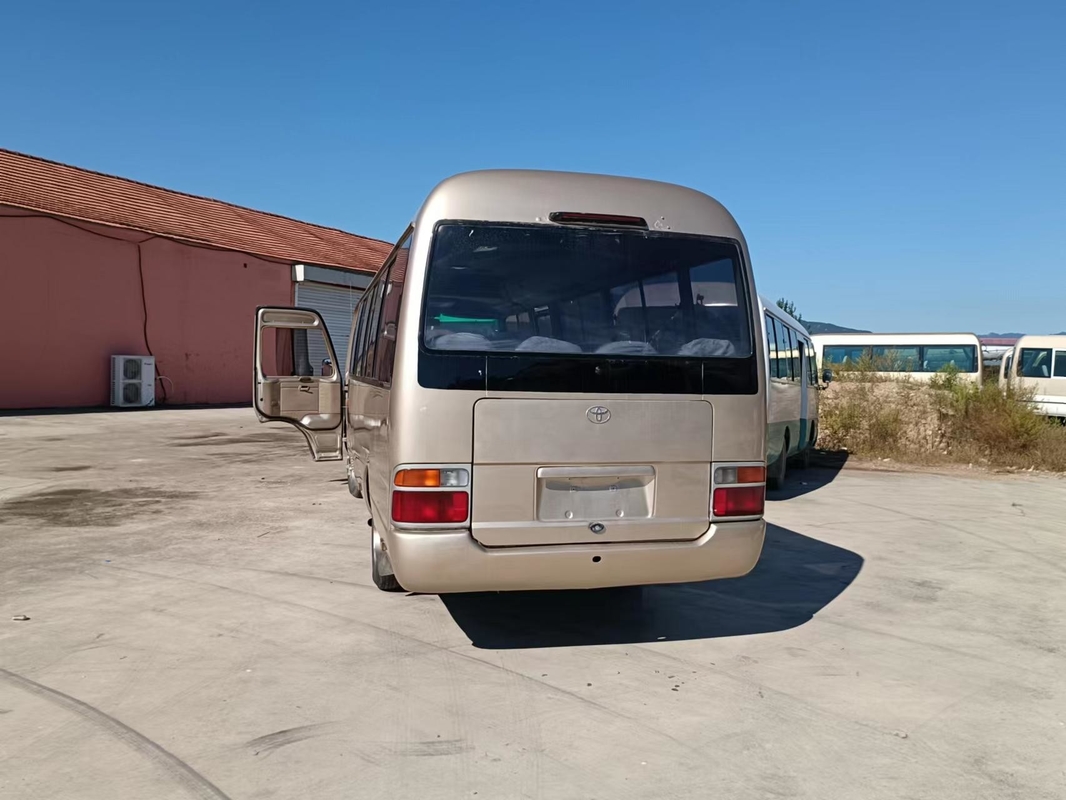 2012 Tahun 29 Kursi Mini Digunakan Coaster Bus Toyota Dengan Mesin Diesel 1Hz Dalam Kondisi Baik