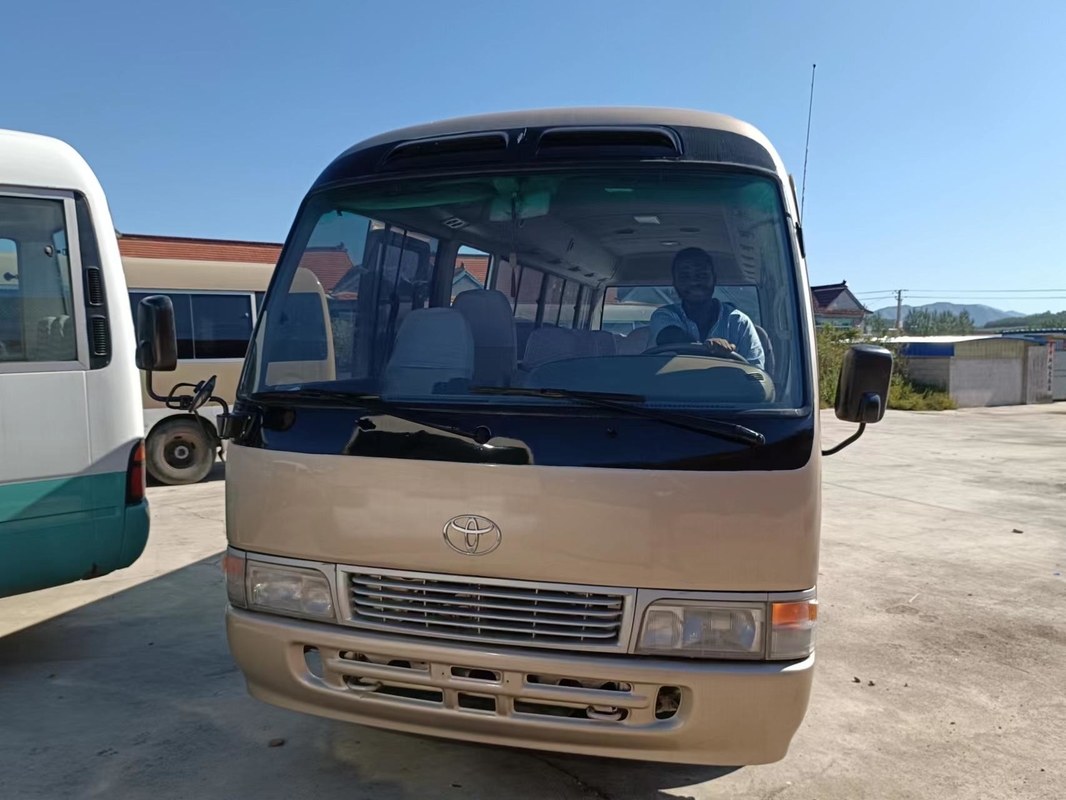 2012 Tahun 29 Kursi Mini Digunakan Coaster Bus Toyota Dengan Mesin Diesel 1Hz Dalam Kondisi Baik