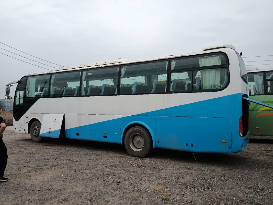 Bus Yutong Kemudi Kanan 49-51seater Bus Bekas Zk6110 Pelatih Tur Mesin Belakang
