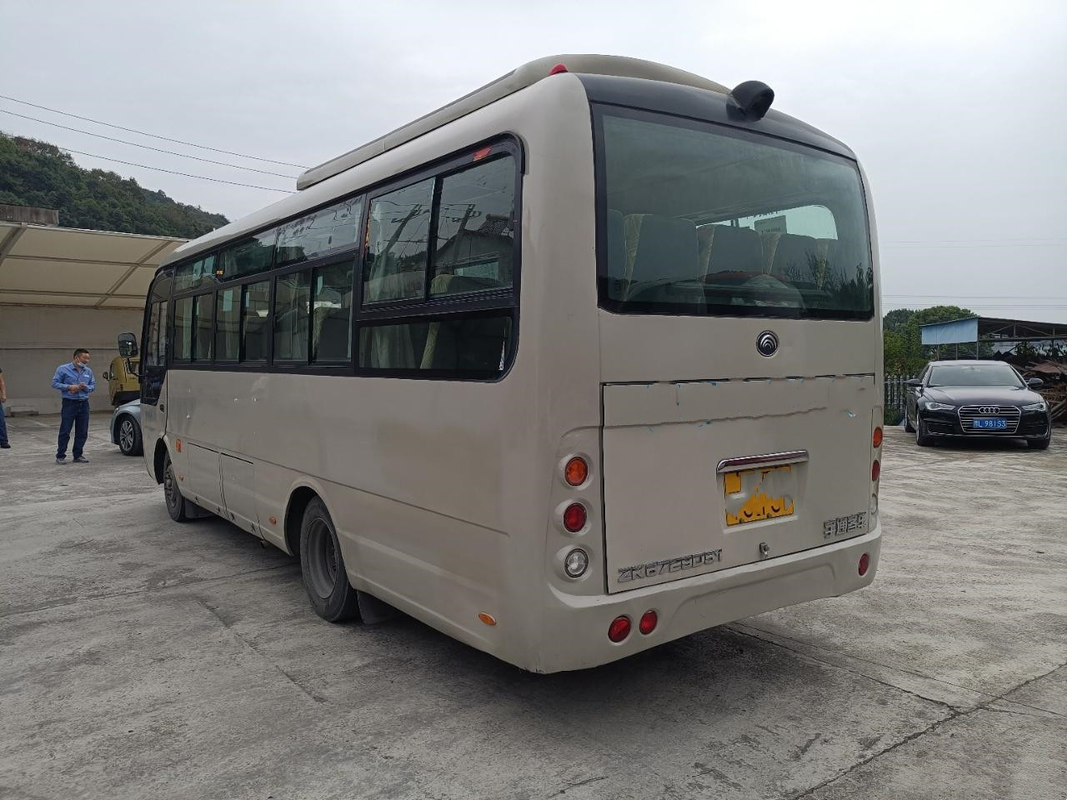 Mini Tour Coach Digunakan Yutong Bus ZK6729D 130hp Folding Door 28seater Left Steering