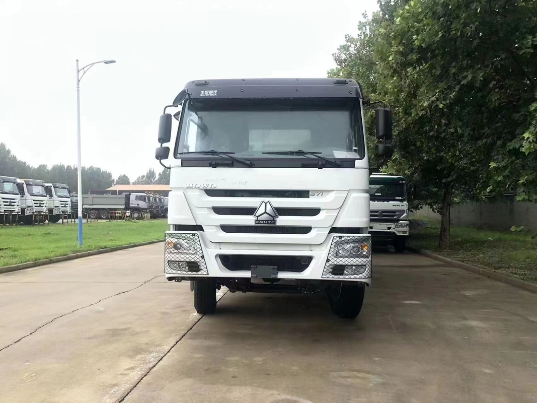 371/375hp Truk Dump Tipper Bekas Kemudi Kiri Dalam Stok Mesin Euro II WD615.47