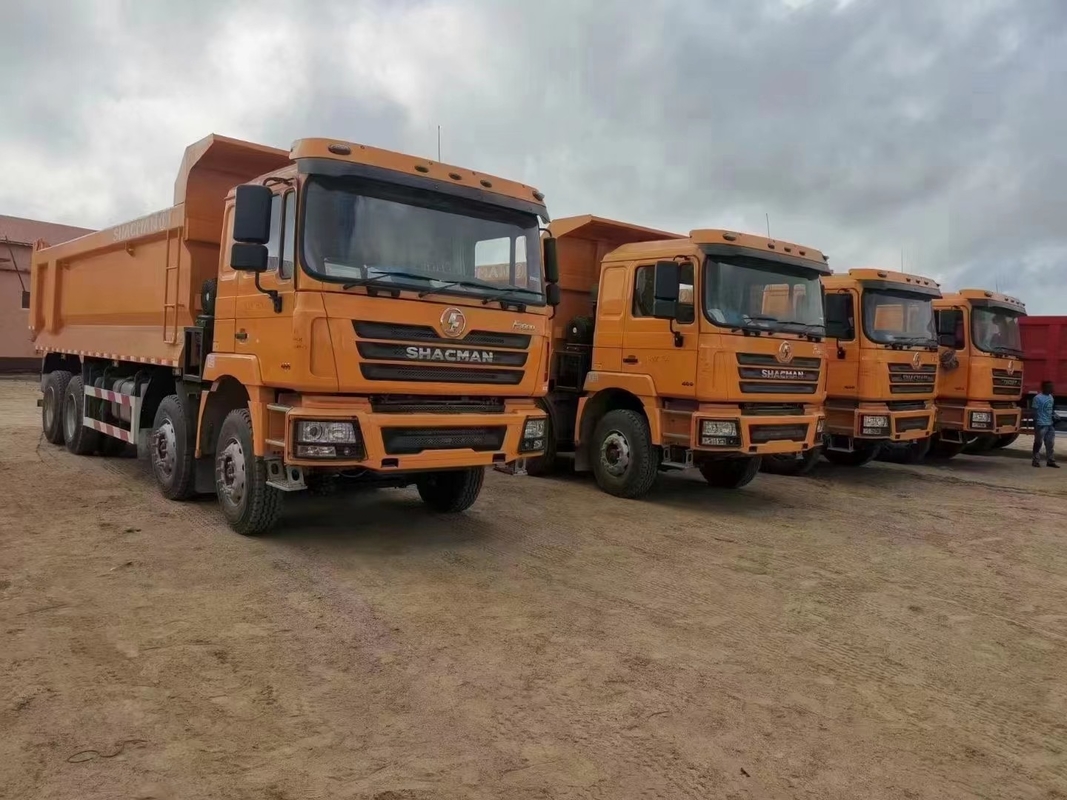 Truk Dump Baru F3000 6*4 WP10. Engine Tipper Truck 400L Tangki Minyak Penggerak Tangan Kanan