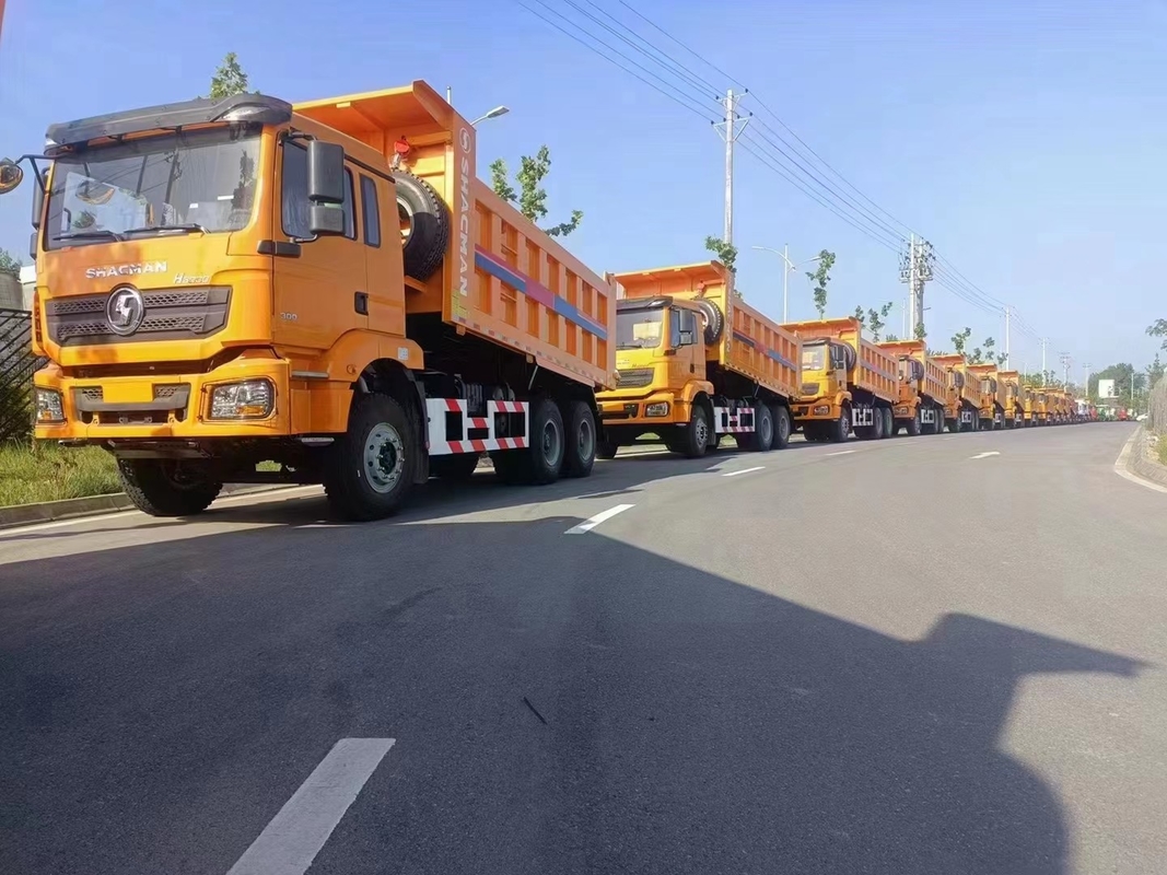 Truk Dump Baru F3000 6*4 WP10. Engine Tipper Truck 400L Tangki Minyak Penggerak Tangan Kanan