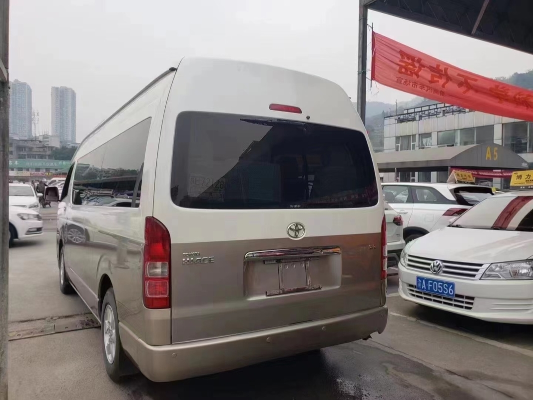 2018 Tahun 13 Kursi Bekas Mini Bus Dengan Mesin Depan Bus Toyota Hiace Dengan Atap Tinggi