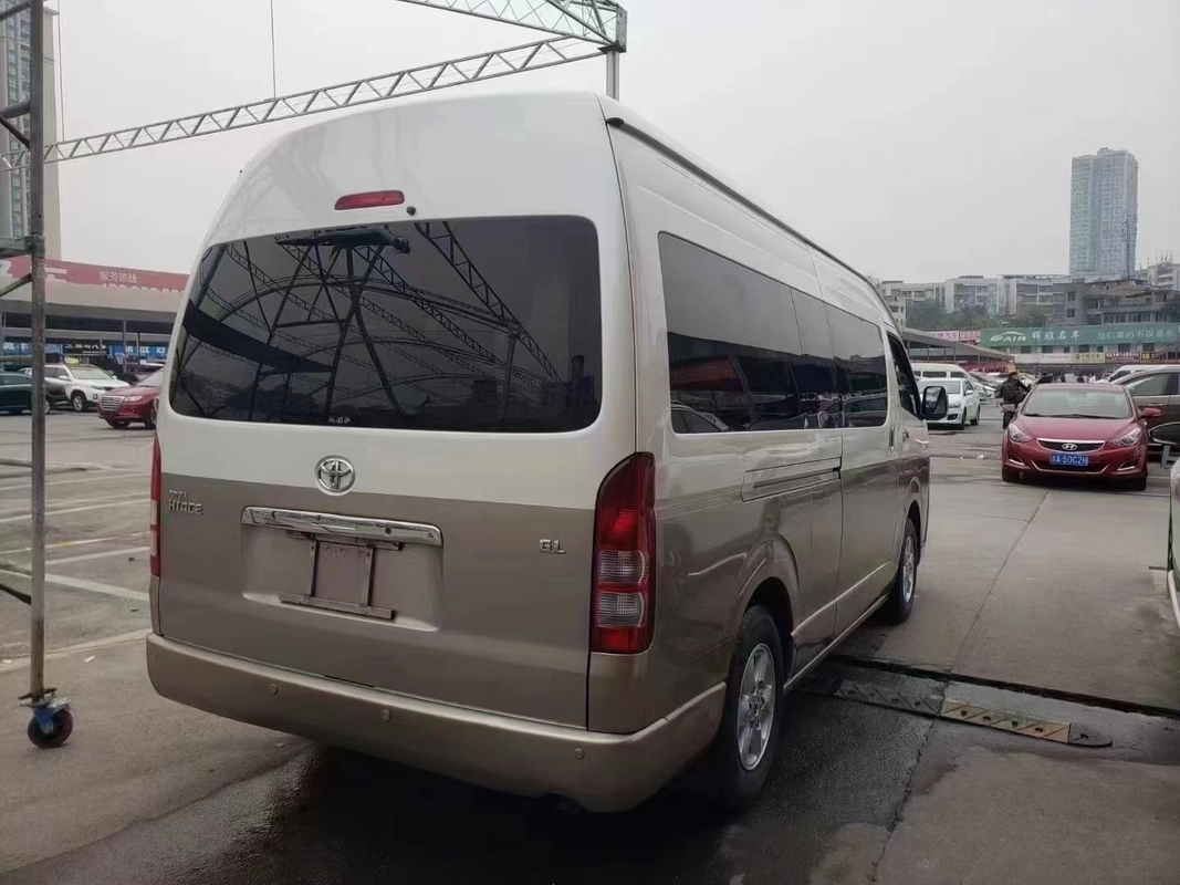 2018 Tahun 13 Kursi Bekas Mini Bus Dengan Mesin Depan Bus Toyota Hiace Dengan Atap Tinggi