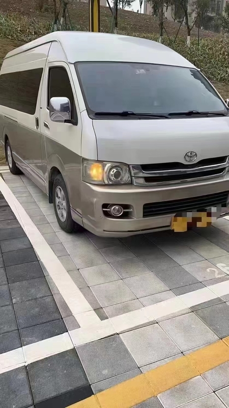 2018 Tahun 13 Kursi Bekas Mini Bus Dengan Mesin Depan Bus Toyota Hiace Dengan Atap Tinggi