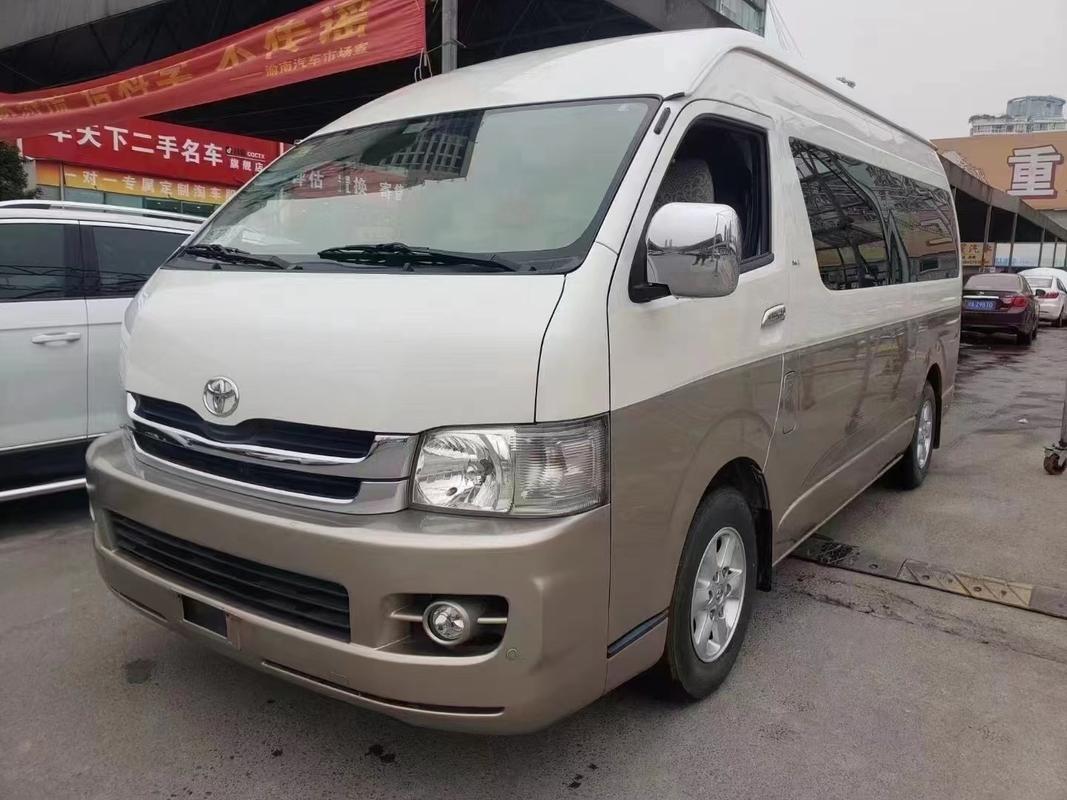 2018 Tahun 13 Kursi Bekas Mini Bus Dengan Mesin Depan Bus Toyota Hiace Dengan Atap Tinggi