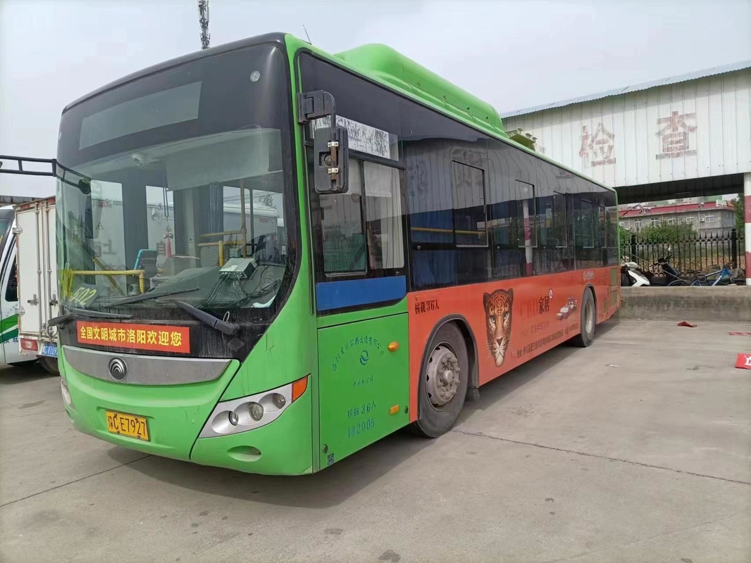 2014 Tahun 36 Kursi Digunakan Bus Kota Yutong Zk6105 Dengan Bahan Bakar Listrik CNG Untuk Transportasi Umum