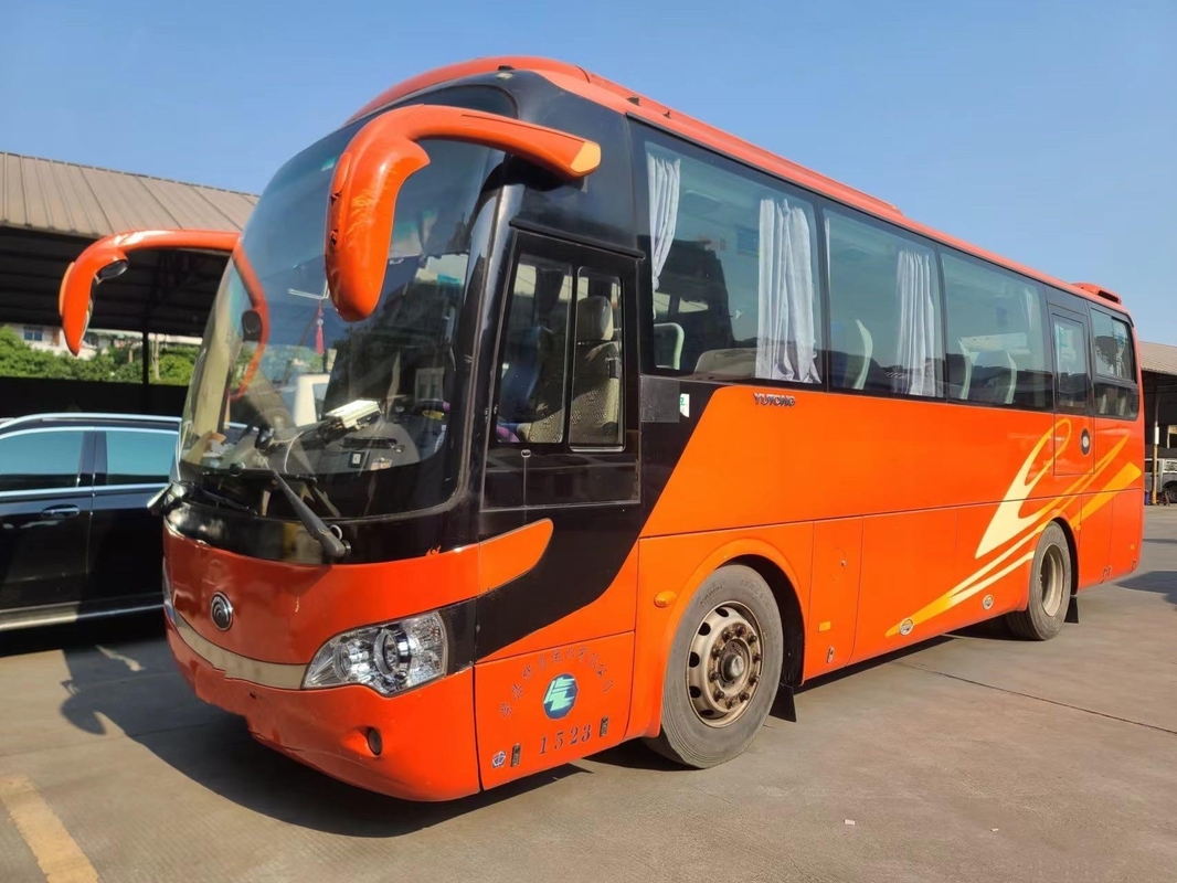 Mesin Yuchai Zk6908 Menggunakan Yutong Short Bus Air Bag Suspension 38 Seater Left Steering