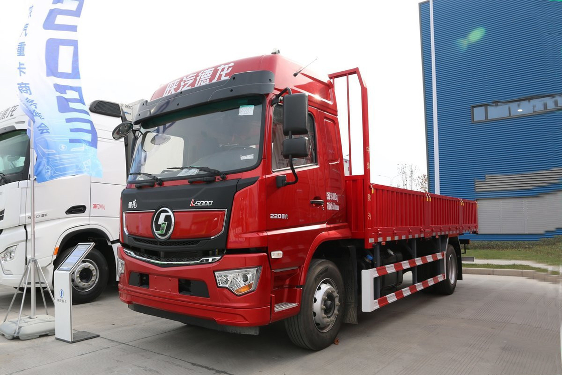Shacman L5000 Digunakan Truk Dump Kecil 220hp 20 Ton 6 Roda 4X2 Lorry