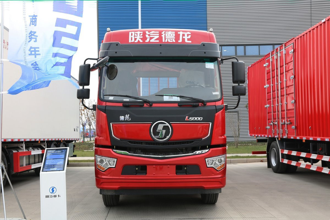 Shacman L5000 Digunakan Truk Dump Kecil 220hp 20 Ton 6 Roda 4X2 Lorry