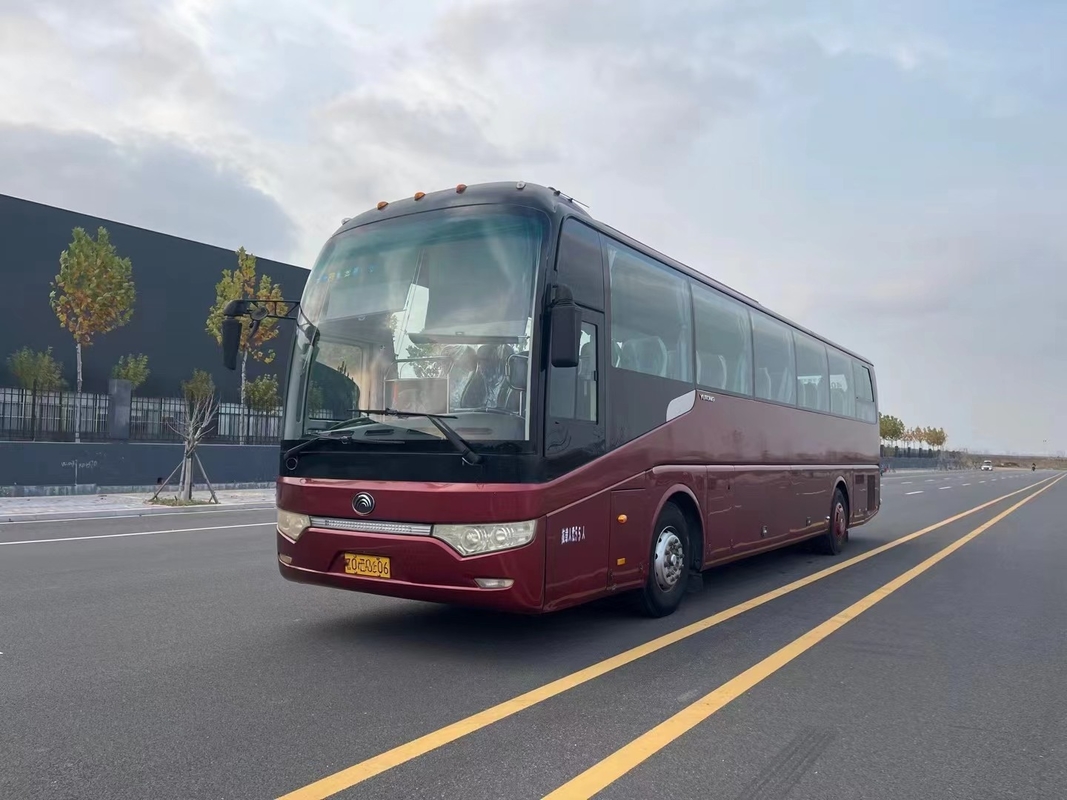 Bus Wisata Bekas Panjang 12m Yutong ZK6122 Suspensi Pegas Daun Kiri Bekas