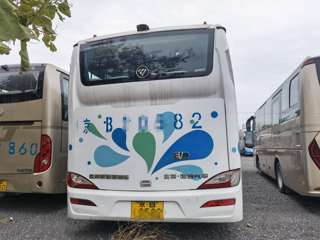 Bus Wisata Bekas Foton Bus Pelatih Mesin Belakang 47 Kursi Bus Penumpang Dijual