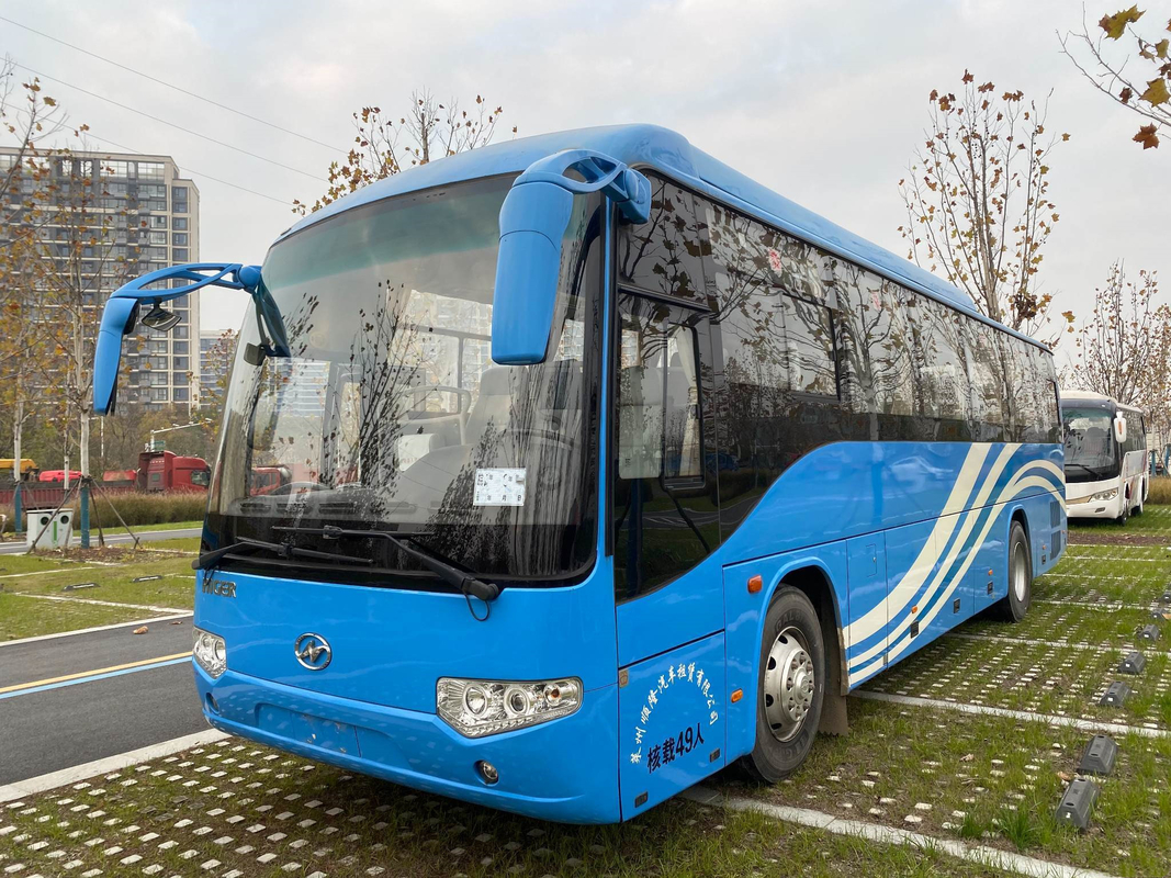 Bus Gereja Bekas 2+2 Tata Letak 49 - 51 Seater Bus Dengan Bus Pelatih Kursi Kulit AC