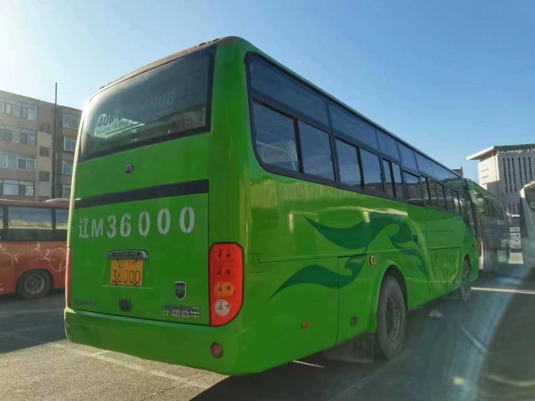 Bus Jarak Jauh Tahun 2015 45 Kursi ZK6102D Bus Mesin Depan Bus Yutong Bekas
