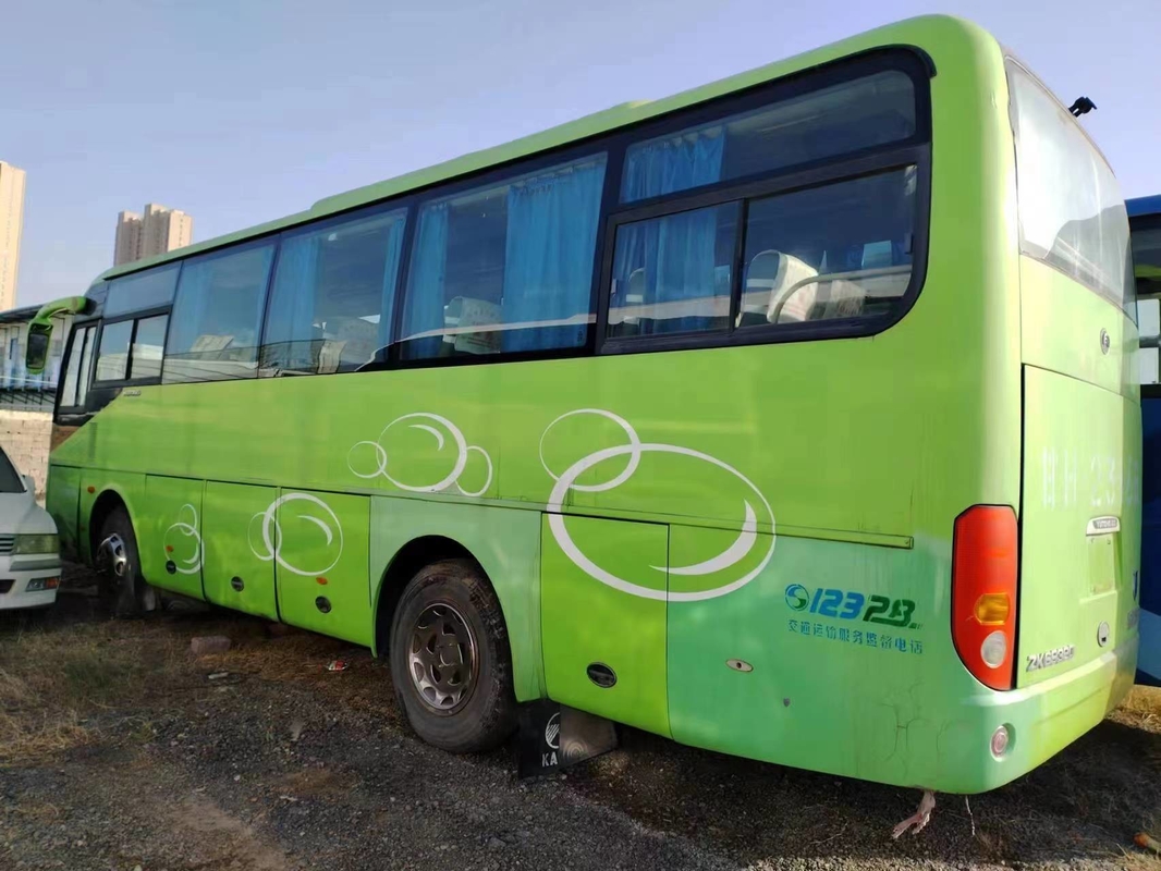Pelatih 37 Seater ZK6932d Menggunakan Mesin Depan Bus Yutong Kemudi Bus Turis RHD LHD