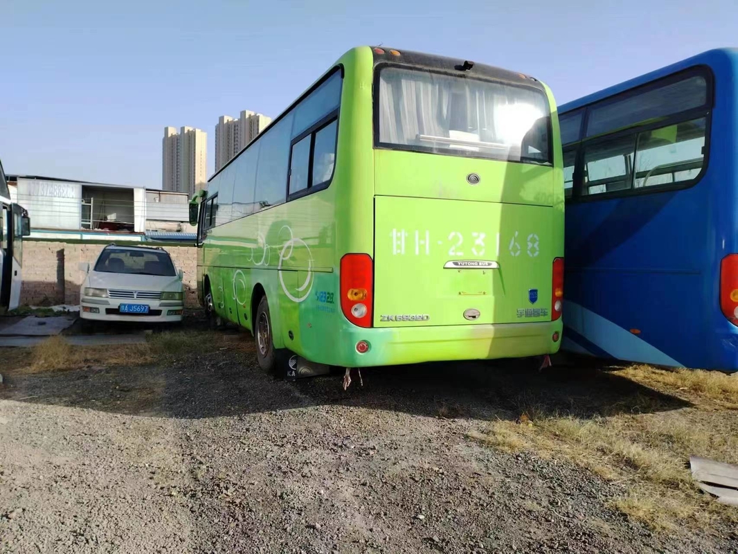 Pelatih 37 Seater ZK6932d Menggunakan Mesin Depan Bus Yutong Kemudi Bus Turis RHD LHD