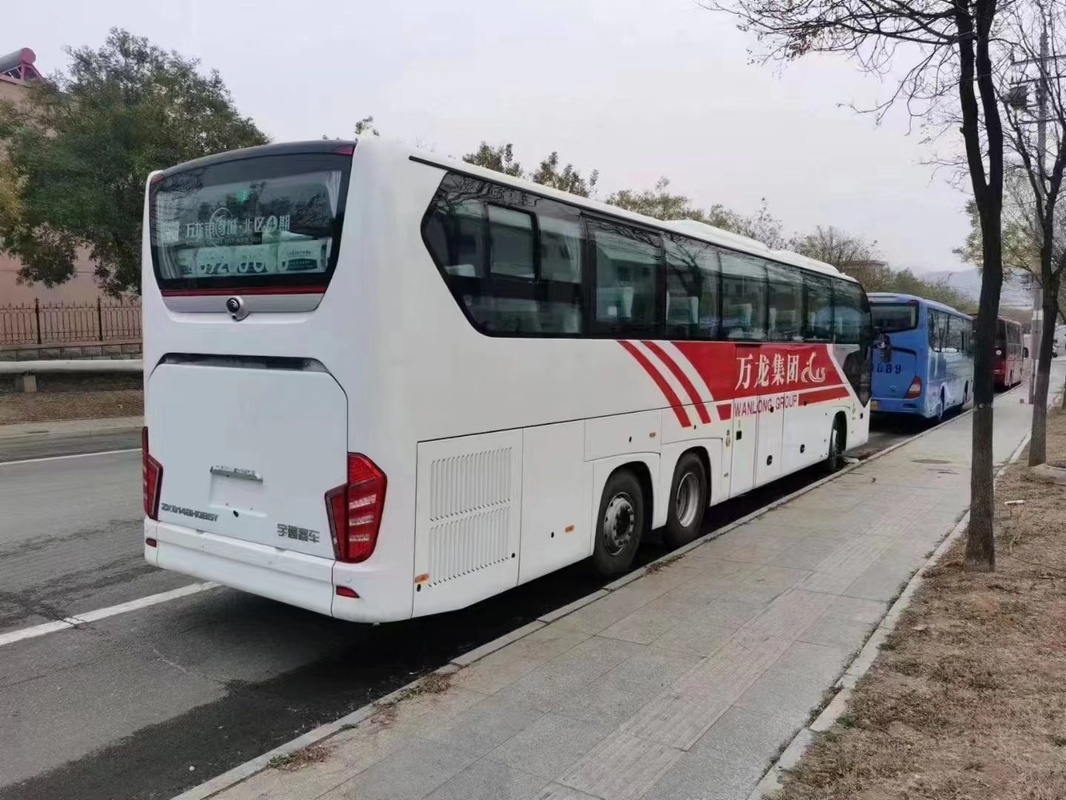 Bus Pelatih Perjalanan 2020 Tahun 56 Kursi Bus Yutong Bekas Zk6148 Bus Gandar Ganda