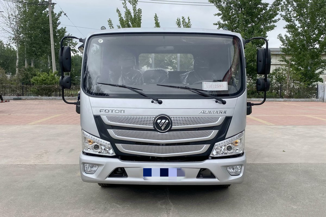 156hp Truk Dump Bekas Euro 6 Truk Mini Untuk Filipina 5t Farm Digunakan Truk Dump Gandar Tunggal