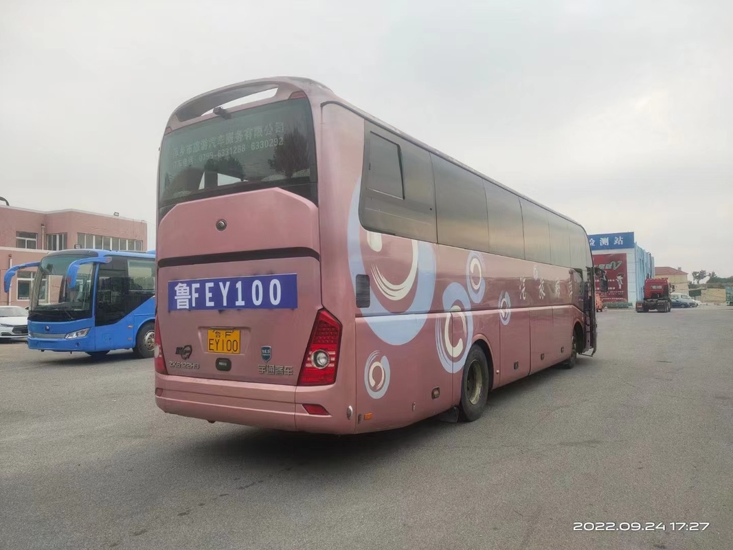 Pelatih Motor Bekas Yutong ZK6122 Second Hand Bus 2016 Year 55 Seats City Diesel
