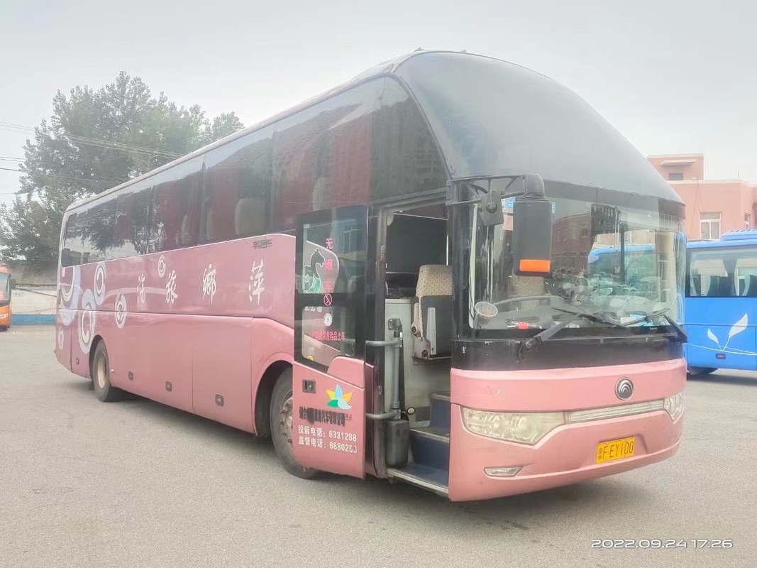 Pelatih Motor Bekas Yutong ZK6122 Second Hand Bus 2016 Year 55 Seats City Diesel