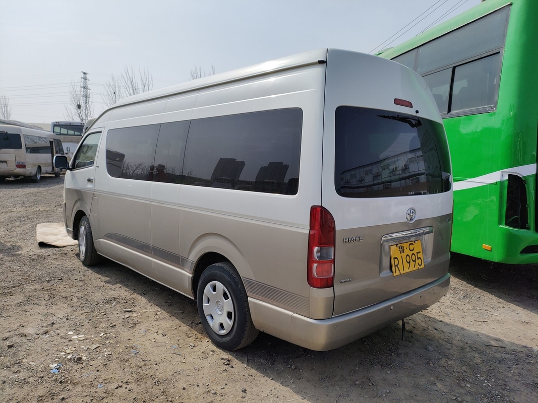 Bus Bekas Jepang Hiace 13 - 15seater Mesin Bensin Kemudi Kiri Merk Toyota