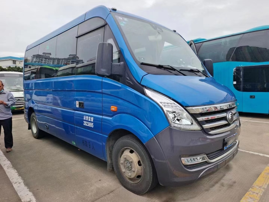Minibus 9 Seater Bekas 2020 Tahun Diesel Yutong CL6 Bekas Mini Bus Dengan Kursi Mewah