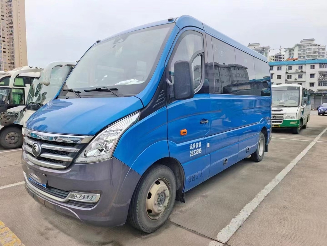 Minibus 9 Seater Bekas 2020 Tahun Diesel Yutong CL6 Bekas Mini Bus Dengan Kursi Mewah