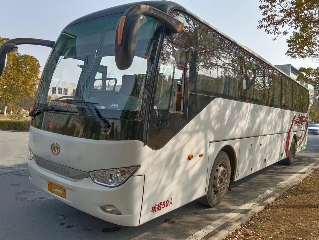 Bus Bekas Bekas Bus Pelatih Mesin Yuchai 50 Kursi Pintu Ganda Ankai HFF6129KDE5