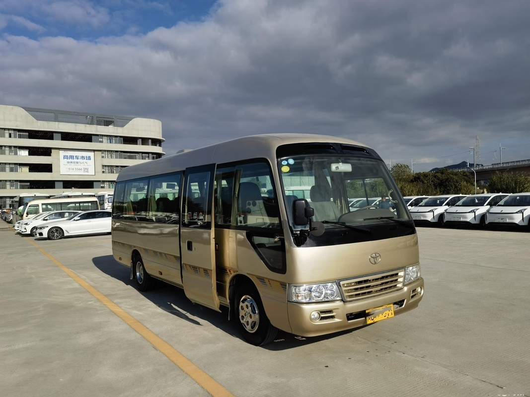 Toyota Bekas Jepang Coaster Bus Bekas Gear Tahun 2010 Mewah Dengan 20 Kursi