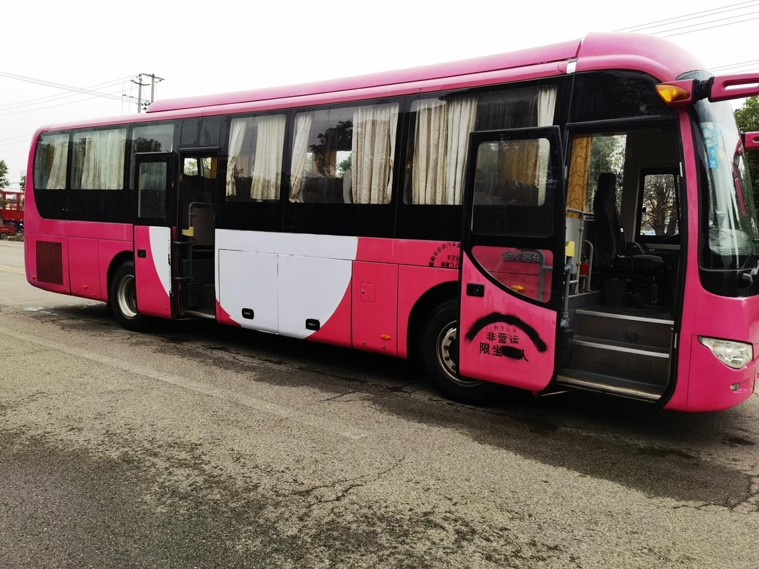 Coach Second Hand Kinglong Bus Bekas XMQ6110ACD4D 56 Kursi 2+3 Tata Letak Pintu Penumpang Tengah