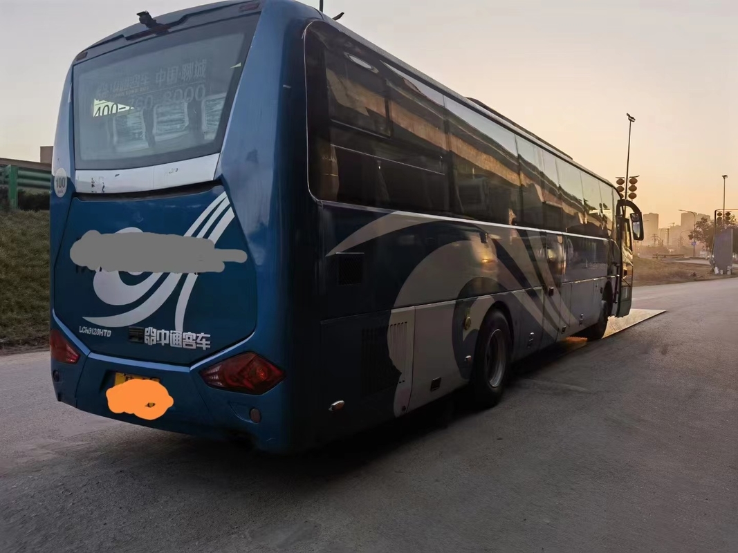 Wechai Bus Pelatih Bekas 2015 Tahun 55 Kursi Bekas Zhongtong ZLCK6120 Steel Chassis Bus Penumpang Bekas