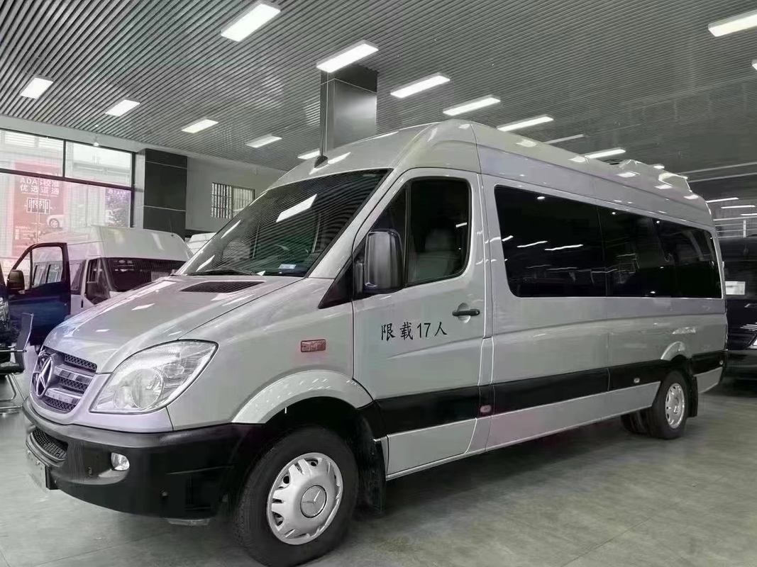 Second Hand 17 Seater Minibus Mesin Diesel Asli Bekas Kendaraan Serba Guna Benz FA6710