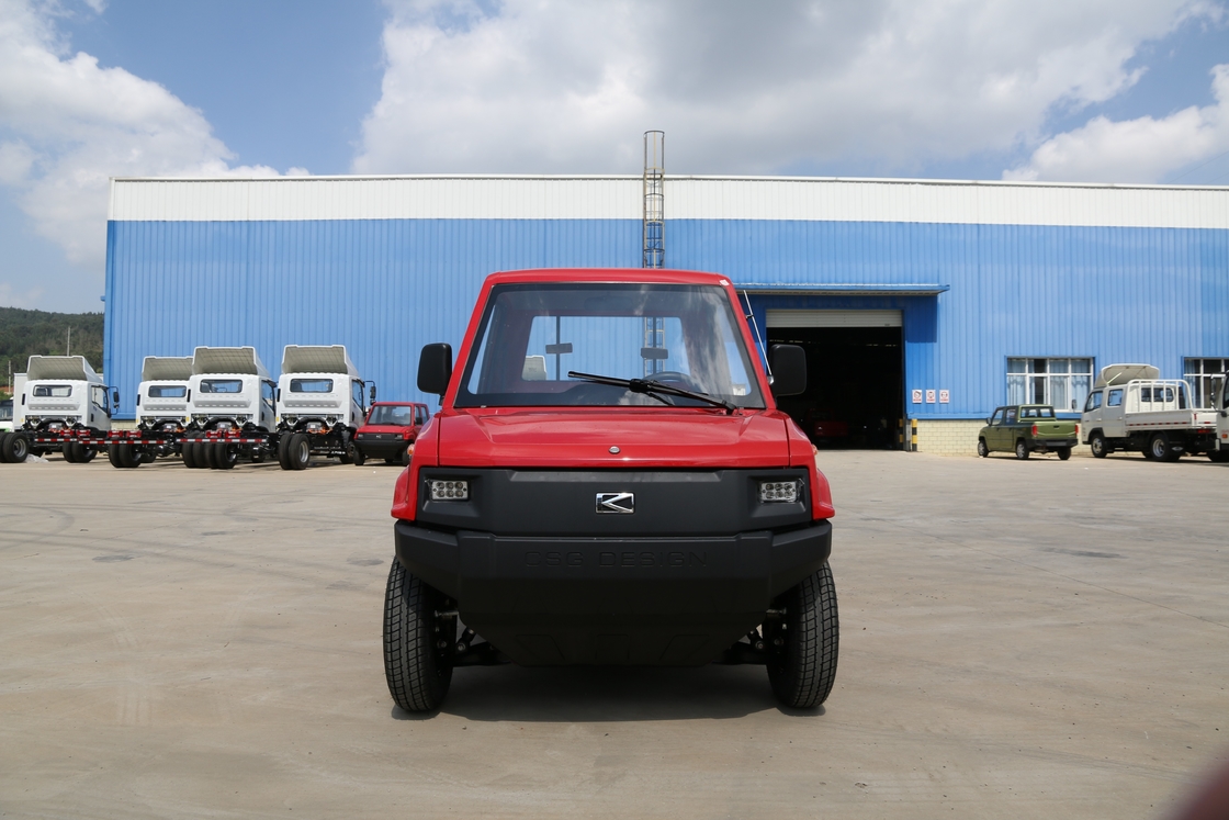 Electric Pickup Penggerak Roda Belakang Triple Folding Gate Cargo Box Classic Pickup LHD/RHD