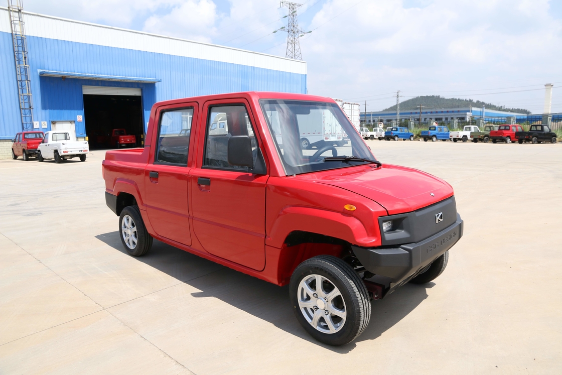 Pickup Electric Car 4 Electric Windows New Passaanger Pickup LHD/RHD Penggerak Roda Belakang 4 Kursi