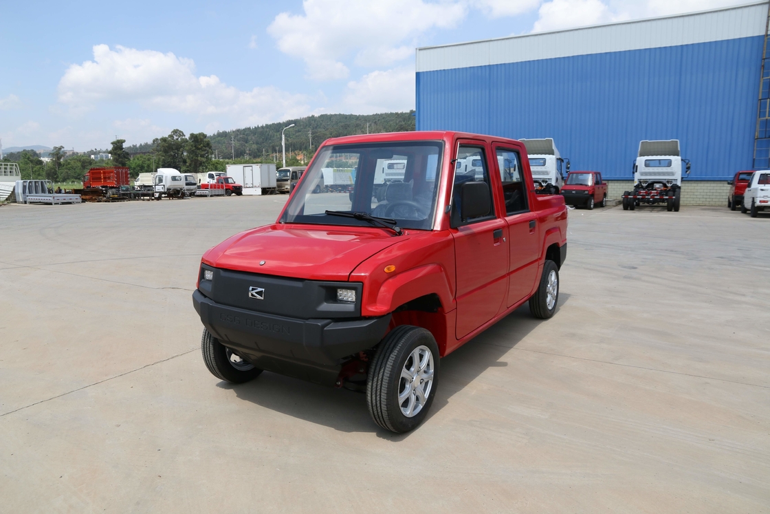 Pickup Electric Car 4 Electric Windows New Passaanger Pickup LHD/RHD Penggerak Roda Belakang 4 Kursi