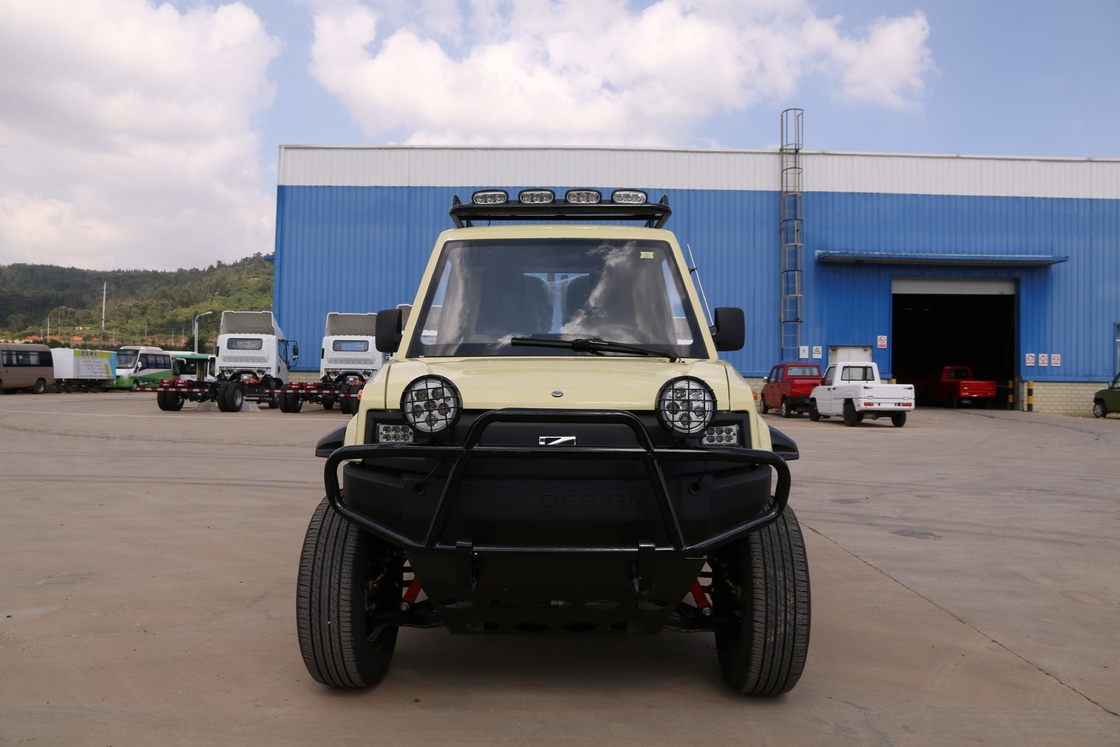 Auto New Energy Electric Vehicle Off-Road Pickup Baterai LFP Penggerak Empat Roda 2 Kursi