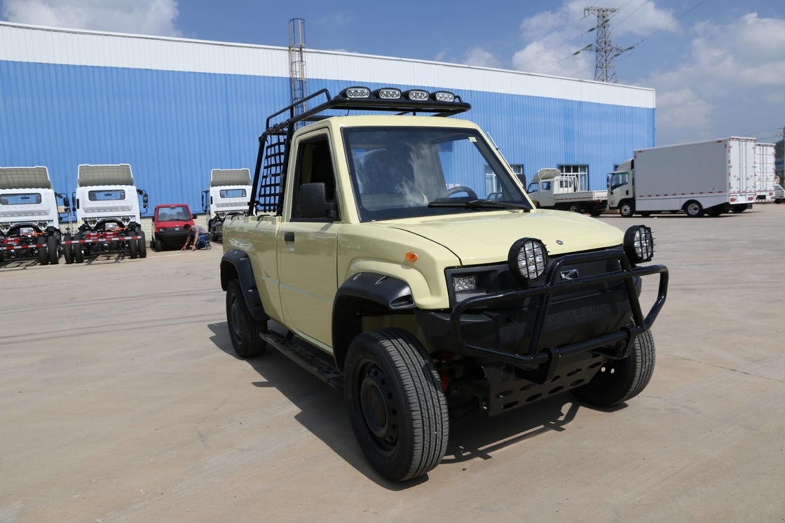 Auto New Energy Electric Vehicle Off-Road Pickup Baterai LFP Penggerak Empat Roda 2 Kursi
