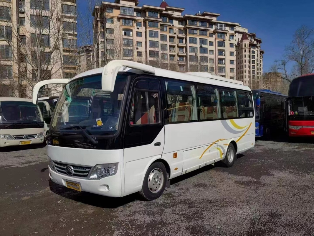 2nd Hand Bus Sealing Windows 28 Seats Single Door Front Engine Digunakan Young Tong Bus ZK6729D