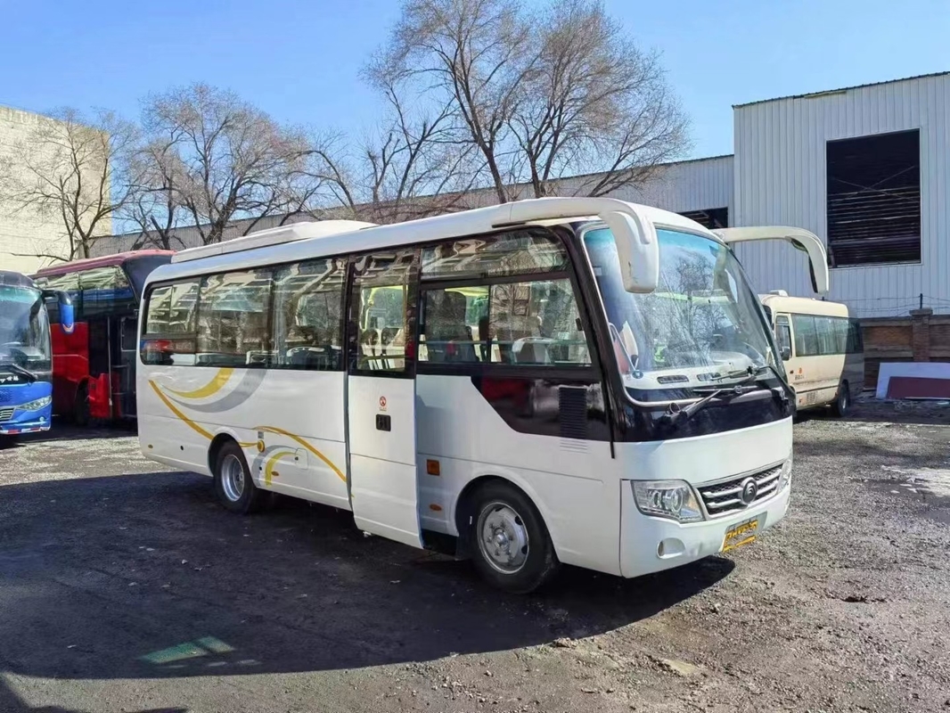 2nd Hand Bus Sealing Windows 28 Seats Single Door Front Engine Digunakan Young Tong Bus ZK6729D