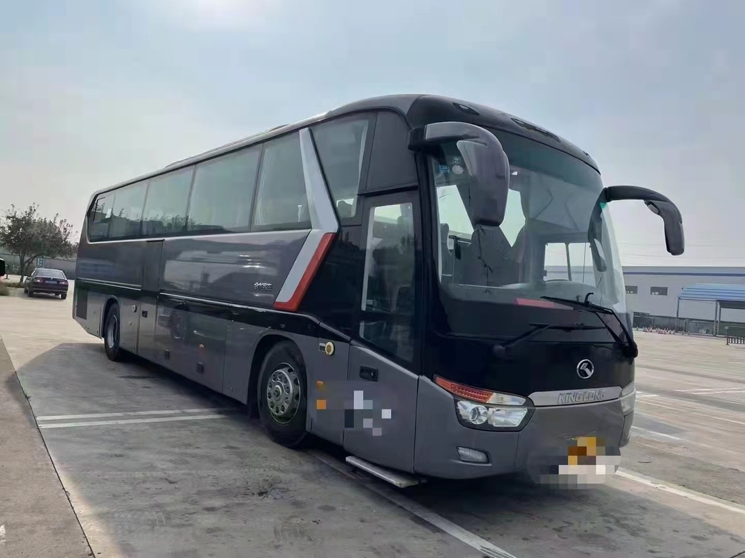 Coach Second Hand 54 Kursi 12 Meter Bentuk Halus Bekas King Long Bus XMQ6129 Pintu Ganda
