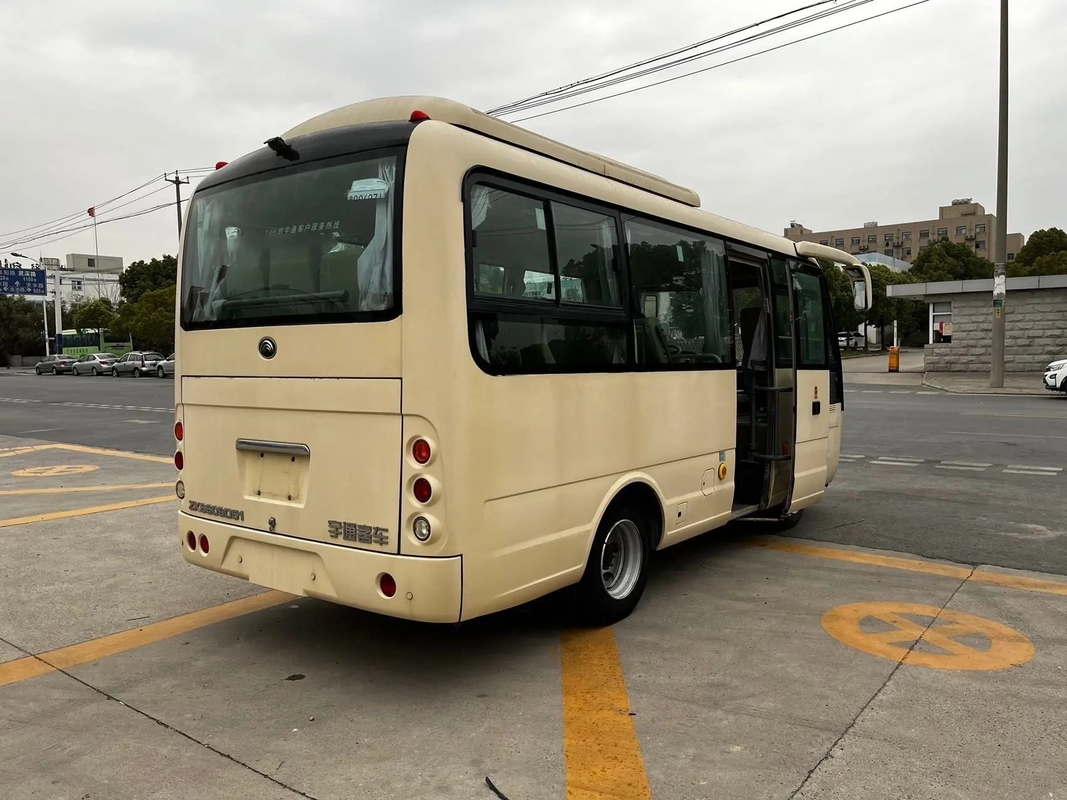 Mini Coach Mesin Depan Bekas 19 Kursi Mesin Diesel Air Conditioner Second Hand Yutong Bus ZK6609D