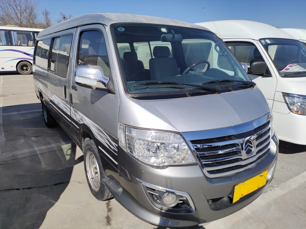 Mini Coach Bekas Sliding Windows 5.4 Meter 14 Kursi Golden Dragon Hiace XML6532 Air Conditioner