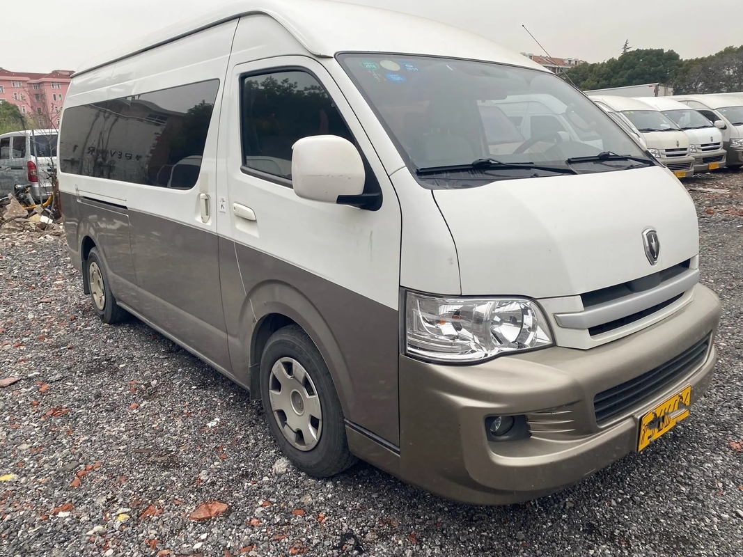 Pelatih Mini Bekas 2017 Tahun 14 Kursi Mesin Oli Pintu Ayun Eksternal Jinbei Hiace SY6548