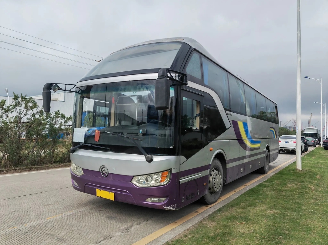 Mesin Diesel Bus Pintu Tengah 49 Kursi AC Mesin Yuchai 11 Meter Digunakan Golden Dragon XML6112