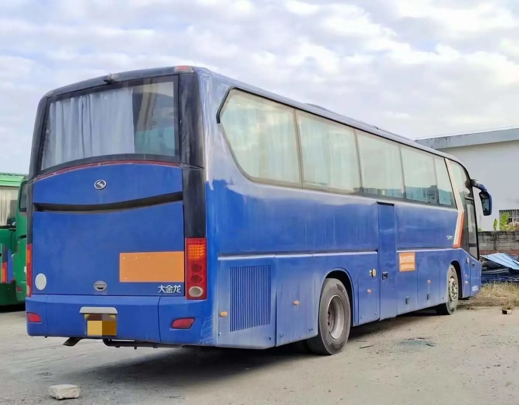 Bus Bekas Dan Pelatih Pintu Tengah Jendela Penyegelan 12 Meter 53 Kursi Bekas Kinglong Bus XMQ6129